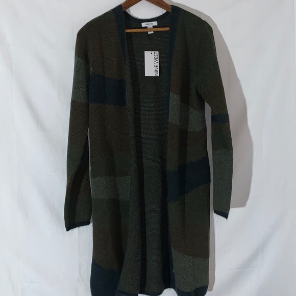 Colorblock Cardigan Nine West Women’s Size XSmall - Picture 1 of 5